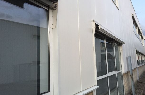 Inzetten nieuw paneel Bunnik